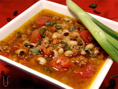 Slow cooker vegetarian bean dish